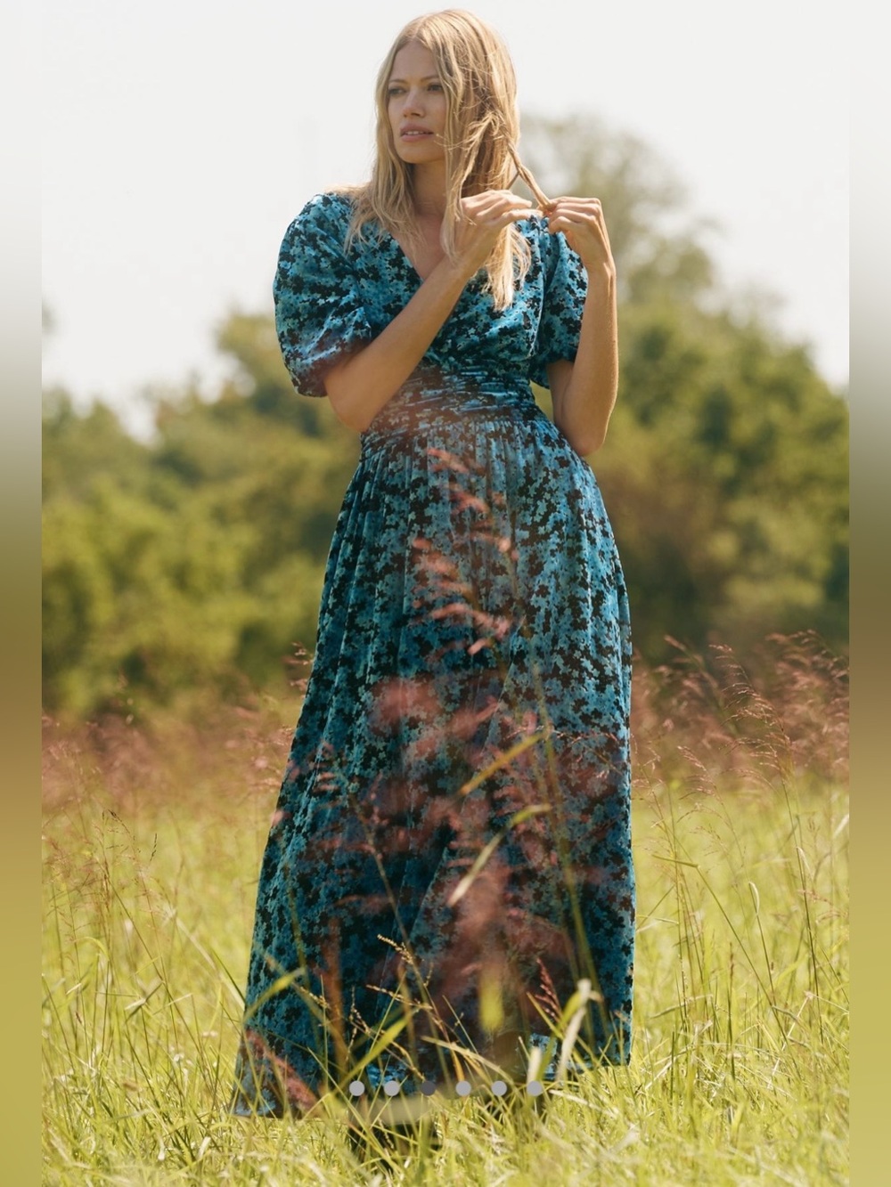 Anthropologie The Katerina button front : velvet edition - Picture 5 of 11